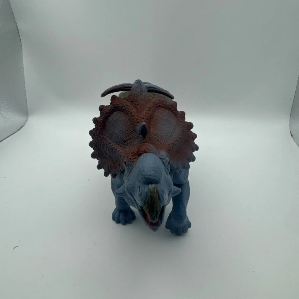 Reptile and Dinosaur Toy Set - Green, Gray, Blue